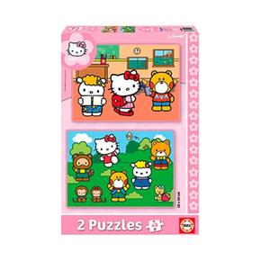 Educa Borrás – Puzzle Hello Kitty 2 X 48 Piezas