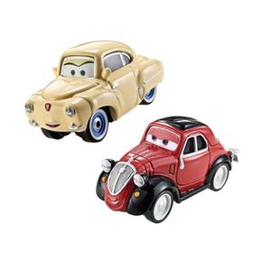 Pack 2 Coches Cars 2 – Tio Topolino Y Tia Topolino