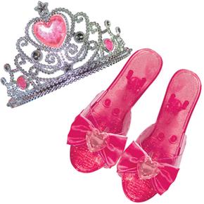 Zapatos Y Tiara De Princesa Color Rosa Eurekakids