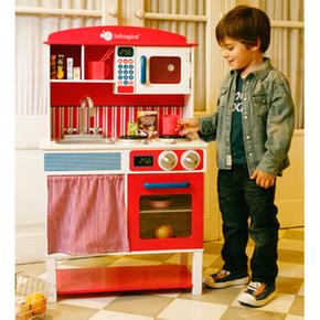 Maderaspan Grand nbsp;cocinita Chef Kitchen Natural Redspannbsp; SMjpUzVqLG