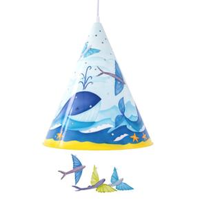 Lámpara De Techo Ballena Loiseau Bateau