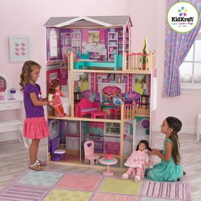 Casa De Muñecas Mansión Elegante Muñecas 46cm Kidkraft