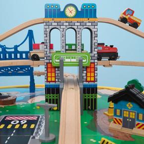 Con De Kidkraft City Explorer Mesa Madera Circuito c5F13uTlKJ