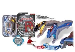 Monsuno Pack Velocidad Lanzador De Combate + Blister 1 Core