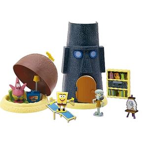 Bob Esponja – Playset Casa De Patricio Y Calamardo