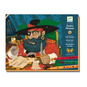 Set Pintar Piratas Rotulador