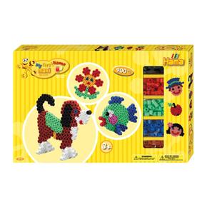Hama Maxi Caja 900 Perlas Y 2 Plantillas