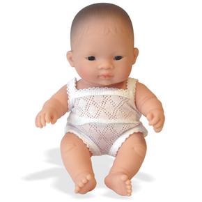Muñeco Baby Niño Asiático 21cm