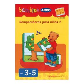 Rompecabezas Para Niños Cuaderno 2 Bambino Arco