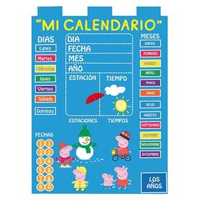 Peppa Pig – Calendario De Fieltro