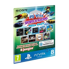 Psvita – Mega Pack – Memory Card 8gb Sony Psvita