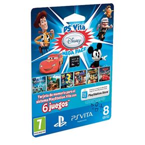 Psvita – Mega Pack Disney – Memory Card 8gb Sony Psvita