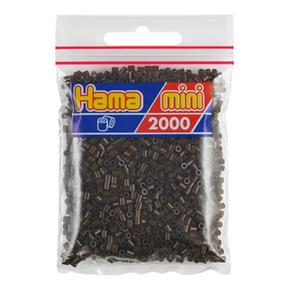 Hama Mini Bolsa 2000 Perlas Marrón Oscuro