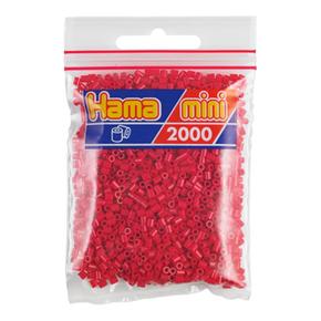 Hama Mini Bolsa 2000 Perlas Rosa Oscuro