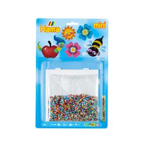 Hama Mini Set Verano 5000 Perlas Y Plantilla