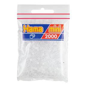 Hama Mini Bolsa 2000 Perlas Transparente