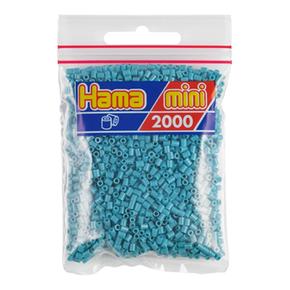 Hama Mini Bolsa 2000 Perlas Azul Turquesa