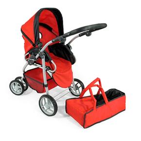 Carro Para Muñeca Bebé – Rojo