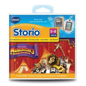 Vtech – Storio – Juego Madagascar 3