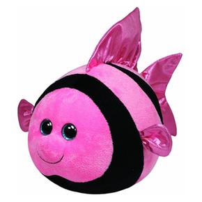 Beanie Boos – Peluche Bola 12,7 Cm – Pez Rosa