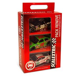Scalextric Pack 3 Coches varios Modelos