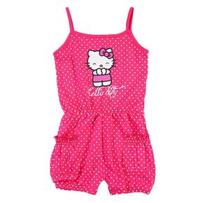 Hello Kitty – Pelele Rosa Con Lunares Blanco 6 Meses