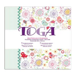 Álbum De Fotos Flores Y Pájaros