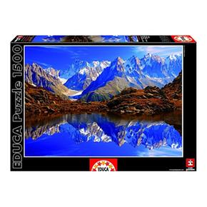 Educa Borrás – Puzzle 1500 Piezas – Chamonix Mont Blanc, Francia