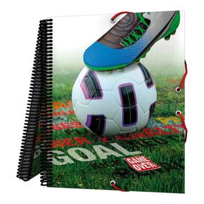 Carpeta Maxiplas A4, 30 Fundas Fútbol Game Over