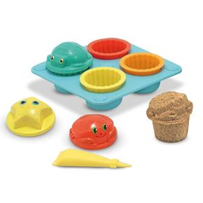 Set Moldes Arena Cupcake