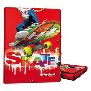 Carpeta Folio Solapas Skate Hans Tiessen