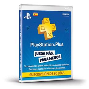 Playstation – Tarjeta Playstation Plus 90 Días