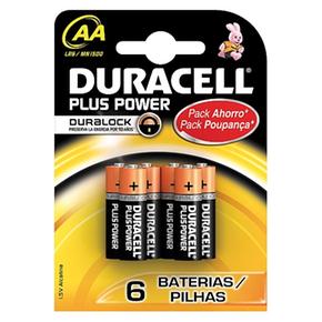 Duracell – Pila Duracell Plus Aa 4+2