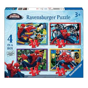 - Puzzle 4 En 1 – Spiderman Ravensburger