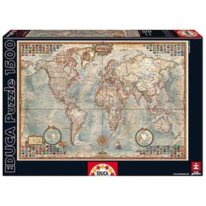 Educa Borrás – Puzzle 1500 Piezas “mapamundi