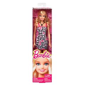 Chic Fondo Blanco Vestido Muñeca Letras Barbie JclKF1