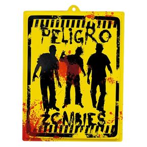 Cartel Zombie 46 X 35 Cm