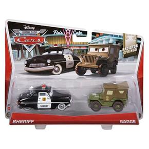 Cars – Pack 2 Coches Cars – Sheriff Y Sarge