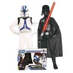 Disfraz Infantil – Pack Darth Vader + Clone Trooper Star Wars 5-7 Años