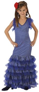 Disfraz Faralae Infantil Azul Talla 5 A 6 Años