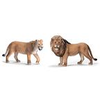 - Set 2 Leones Schleich-1