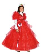 Disfraz Infantil Princesa Roja Talla 7 A 8 Años