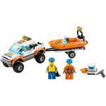 Lego City – Todoterreno Y Bote De Rescate – 60012-1