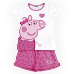 Peppa Pig – Pijama Peppa Rosa Corazón 2 Años