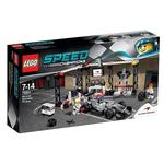 Lego Speed Champions – Puesto De Reparación De Mclaren Mercedes – 75911