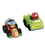 Fisher Price – Little People – Wheelies – Pack 2 Vehículos Cochelandia (varios Modelos)