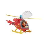 Bombero Sam – Wallaby, Helicóptero Con Figura-5