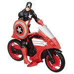 Los Vengadores – Capitán América – Vehículo Con Figura Titan