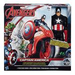 Los Vengadores – Capitán América – Vehículo Con Figura Titan-1