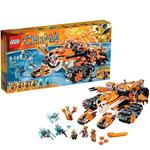 Lego Legends Of Chima – El Centro De Control Móvil Del Tigre – 70224-5